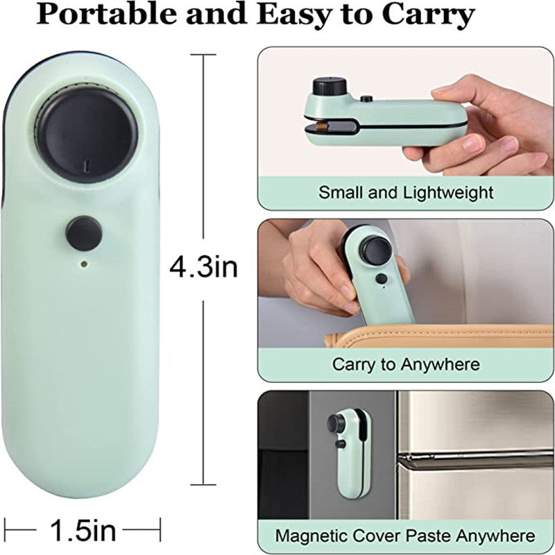 2-in-1 Mini Bag Sealer and Cutter