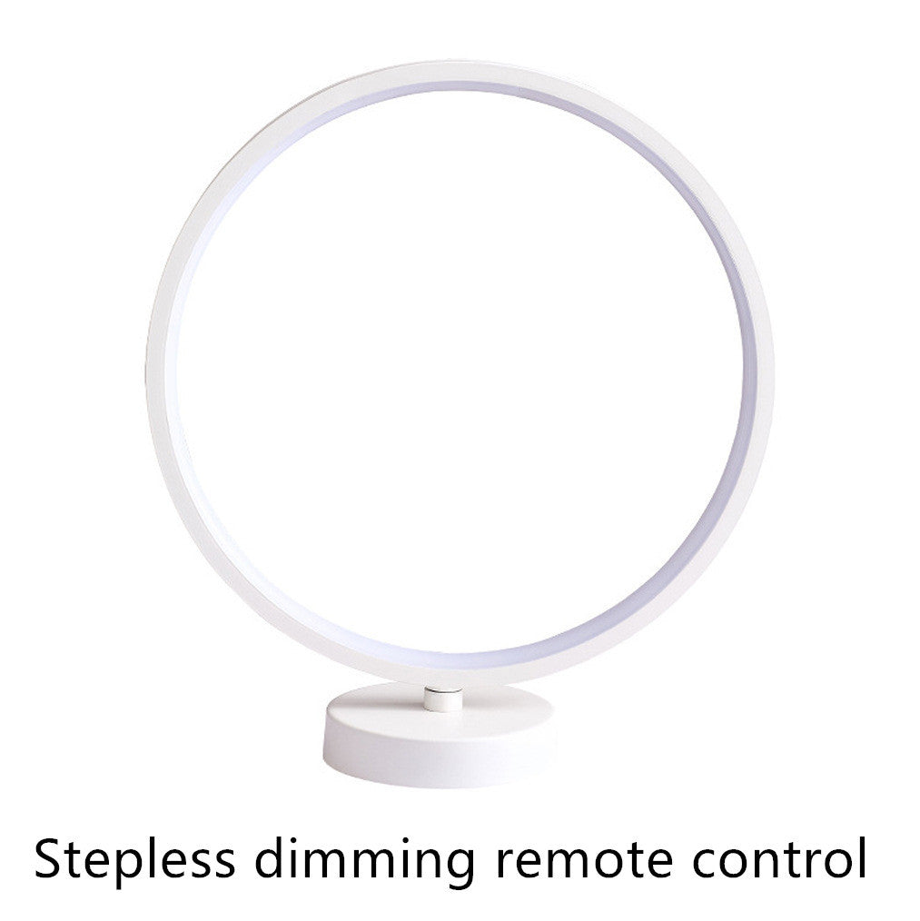 Sleek Round LED Table Lamp