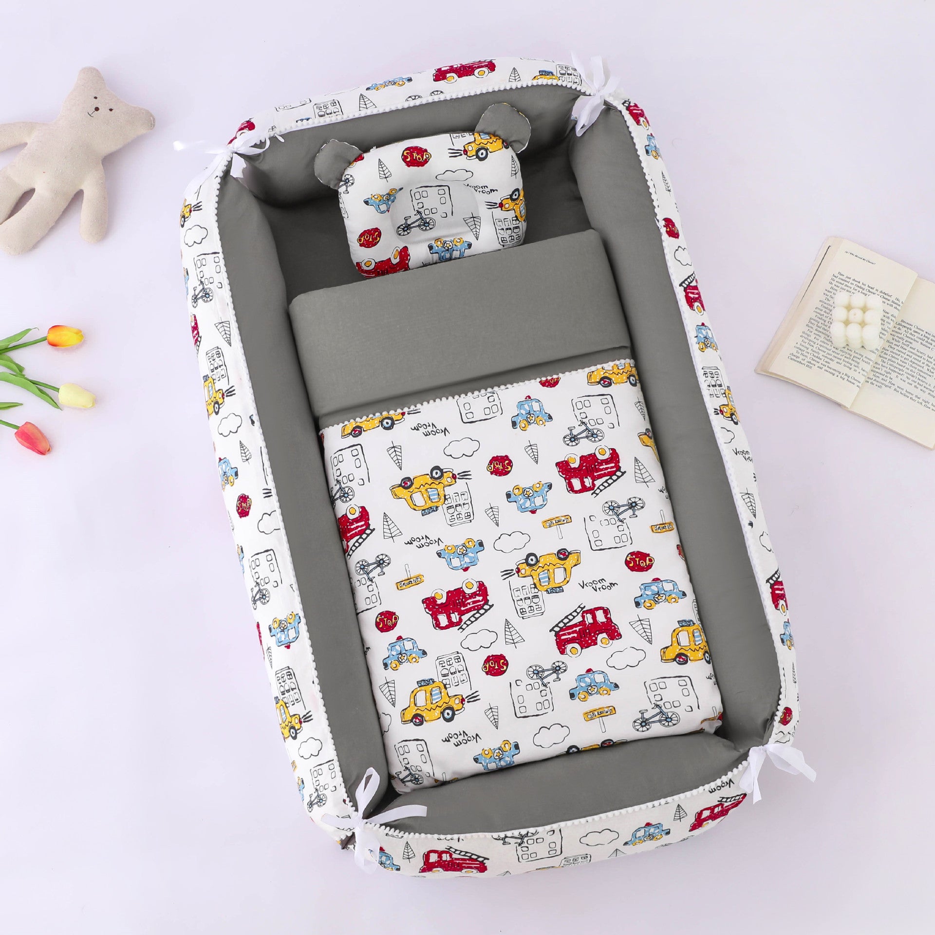 Removable Washable Baby Bionic Nursing Bed