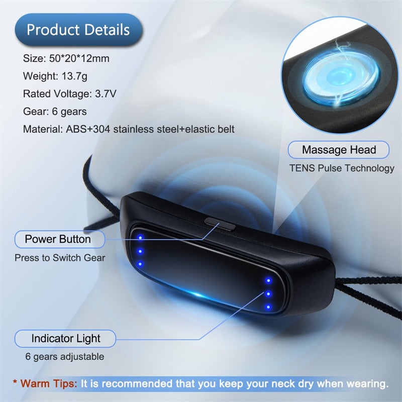 Smart EMS Anti-Snoring Device with Muscle Stimulation