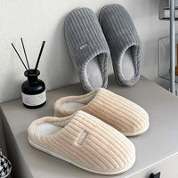 Winter Non-Slip Cotton Slippers