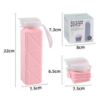 Portable Silicone Folding Water Bottle