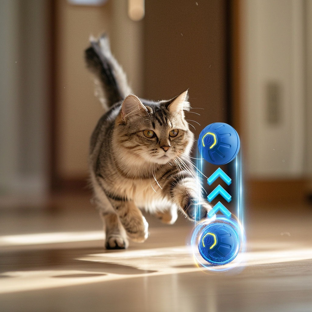 Electronic Interactive Pet Toy Ball