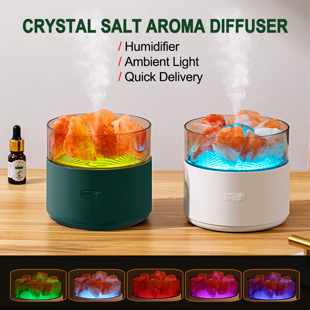 Cool-Mist Humidifier and Aroma Diffuser with Ambient Light