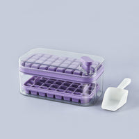 Ice Cube Maker with Storage Box and Lid