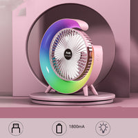 USB-Charging Night Light Mini Fan