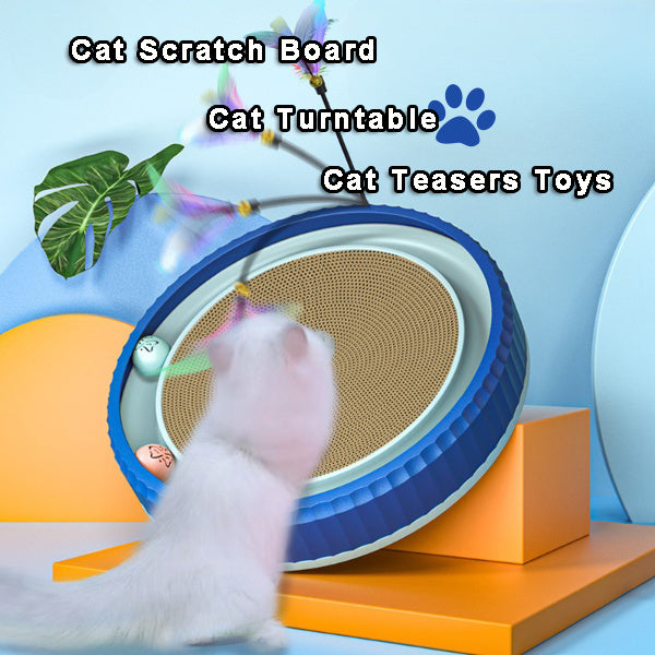 Round Cat Scratching Board