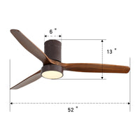 Metal And Wood Ceiling Fans