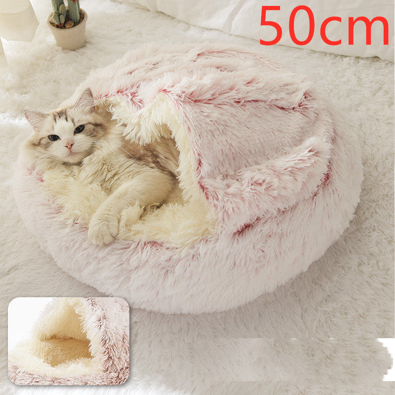 2-in-1 Pet Winter Bed