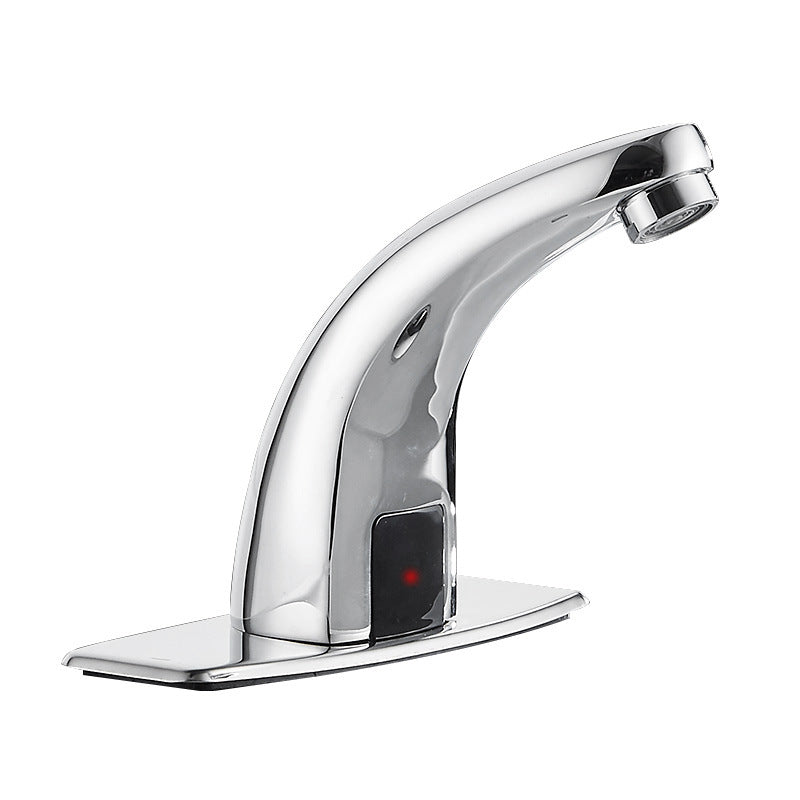 Automatic Hands-Free Bathroom Sink Faucet.