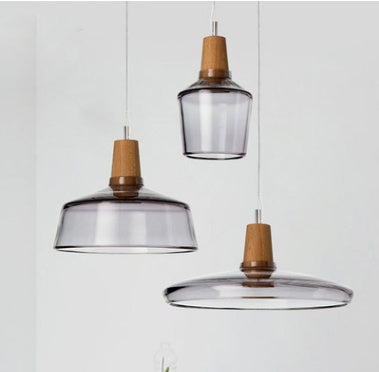 Modern LED Glass Pendant Light Fixture