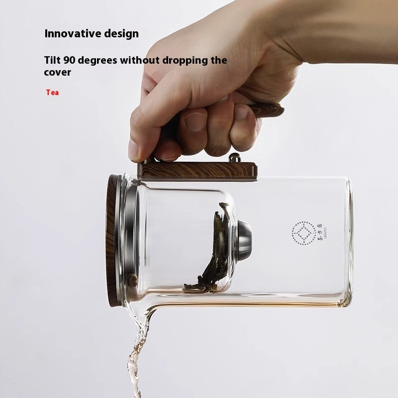 Magnetic Teapot Separation Filtration Glass