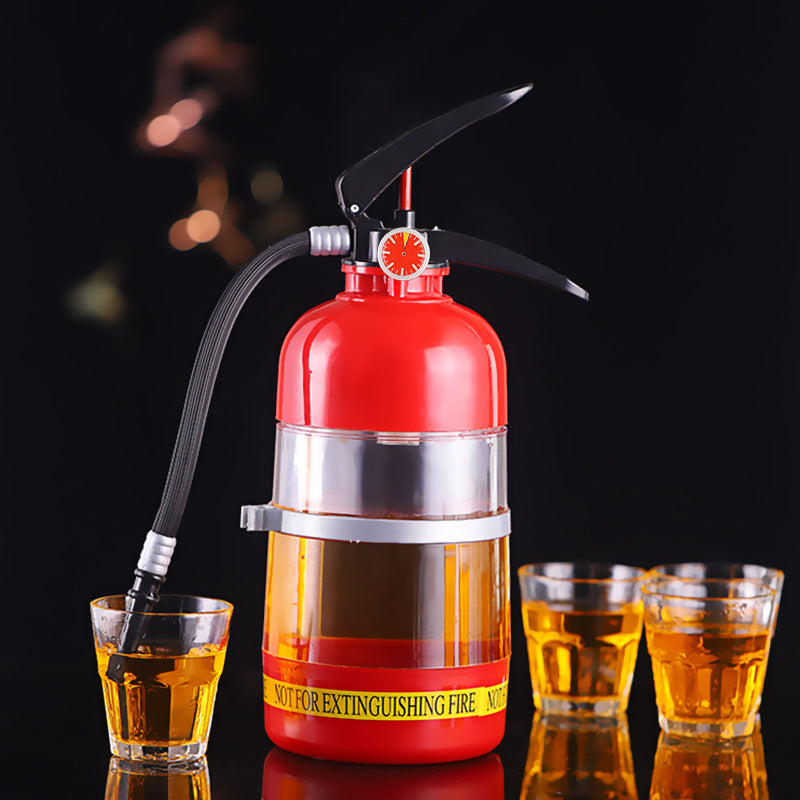 2L Creative Fire Extinguisher Wine & Beverage Dispenser
