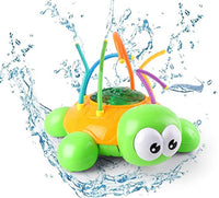 Rotating Turtle Sprinkler Toy for Outdoor and Bath Time Fun