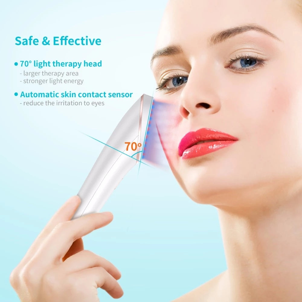 Xpreen Wireless Acne Light Therapy Device – Blue & Red Light