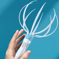 Electric head massager with vibration.