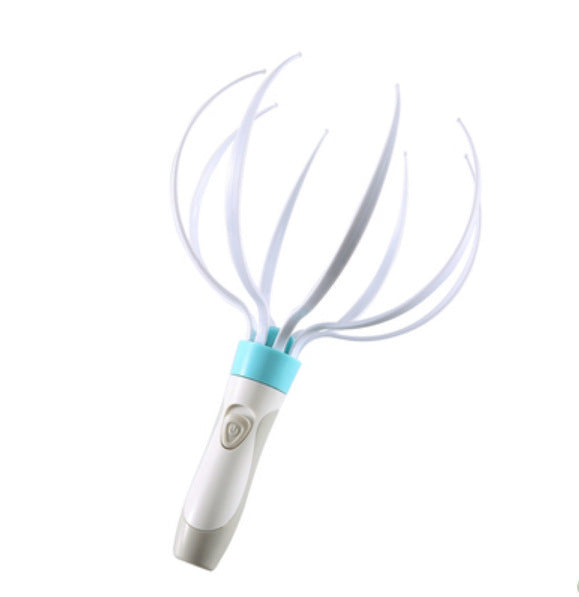 Electric head massager with vibration.