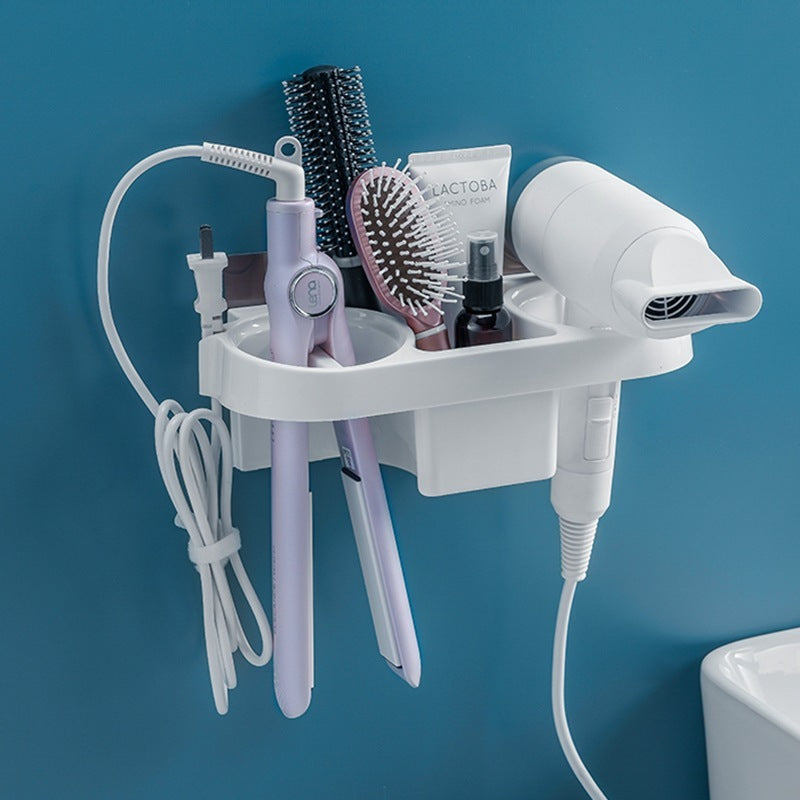 Hair Dryer Holder / Bathroom Storage Set