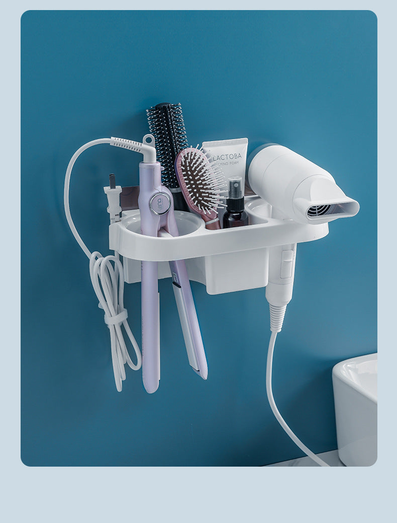 Hair Dryer Holder / Bathroom Storage Set