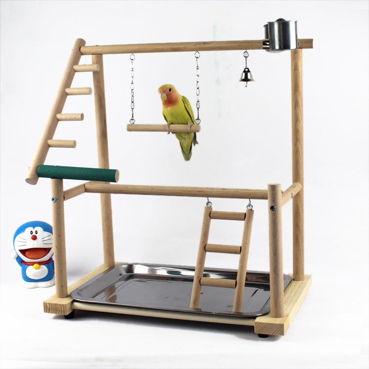 Bird Playground with Swing and Climbing Ladder