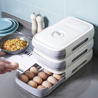 Drawer Type Refrigerator Egg Storage Box Organizer