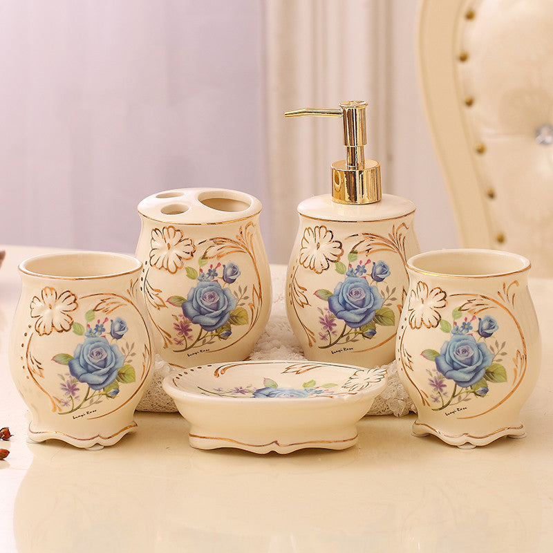 Ceramic Bathroom Set