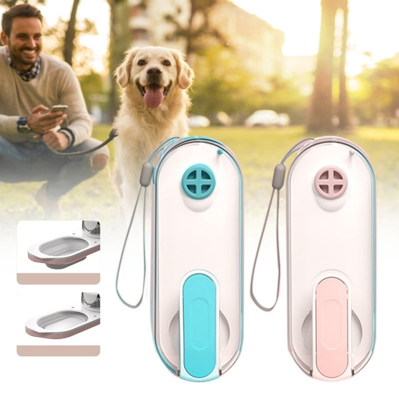 Foldable Dog Water Bottle: Portable for Outdoor Walks