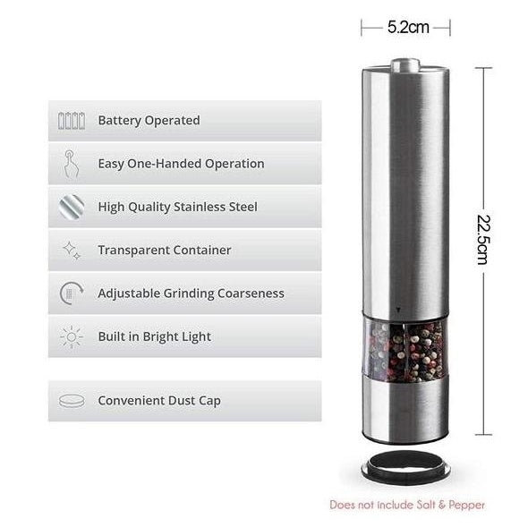 Stainless steel electric grinder