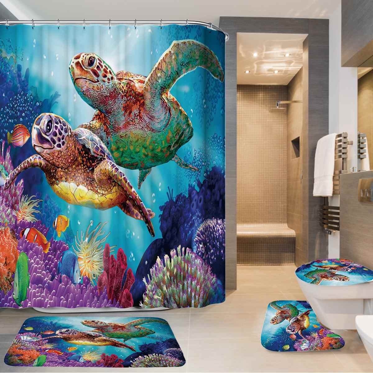 Bathroom non-slip floor mat absorbent suit