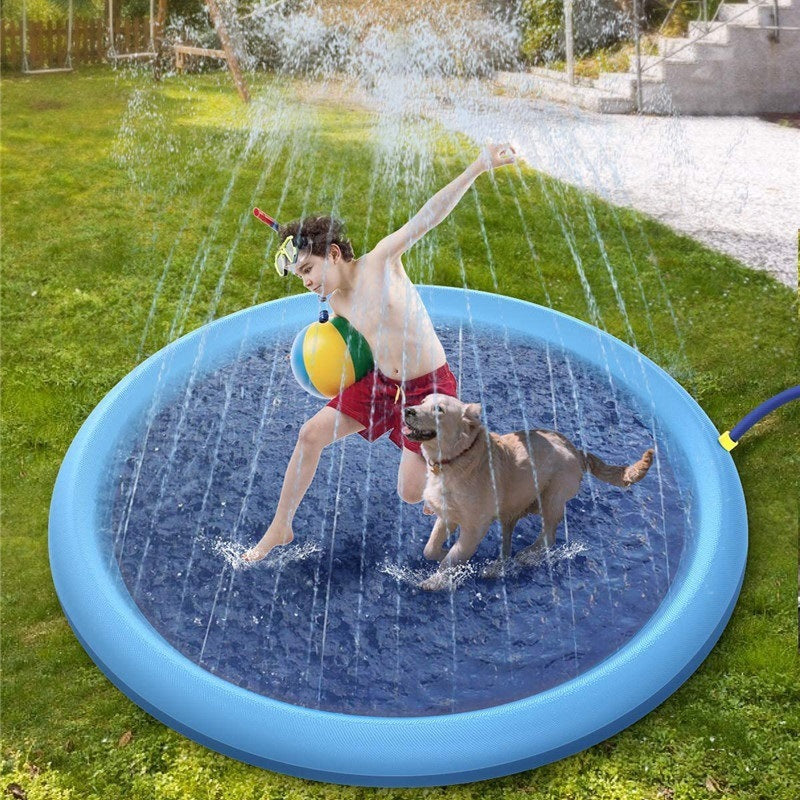 Non-Slip Splash Pad for Kids & Pets