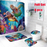 Bathroom non-slip floor mat absorbent suit