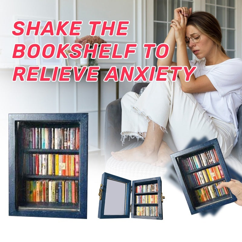 Mini Anti-Anxiety Bookshelf Ornament