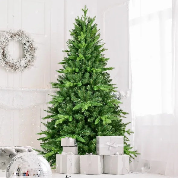 5FT Pre-lit Christmas Tree – PE PVC mix, Holiday Decoration.