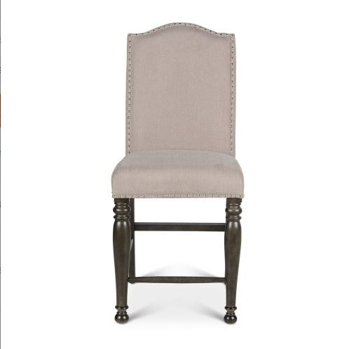 Caswell - Counter Chair Dark Gray