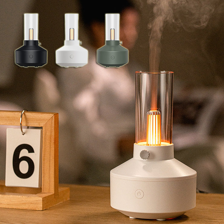 Retro LED Aroma Diffuser and Humidifier