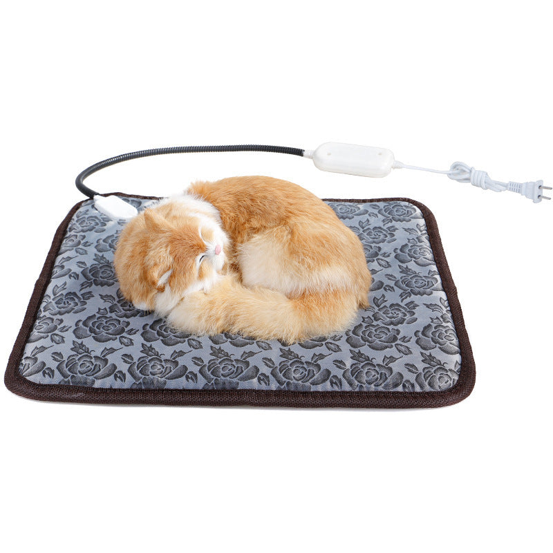 Electric Pet Heating Pad with Chew-Resistant Cord