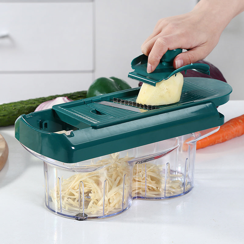 Versatile Manual Meat and Veggie Cutter