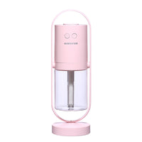 USB Air Humidifier With Projection Night Lights