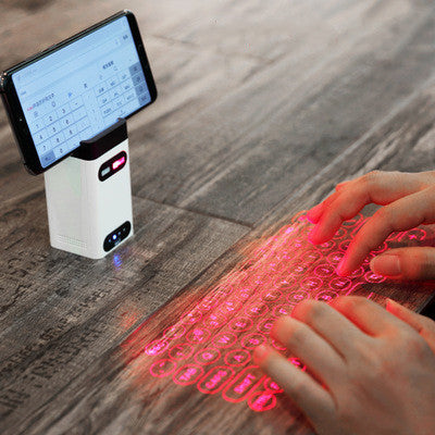 Bluetooth virtual laser keyboard.