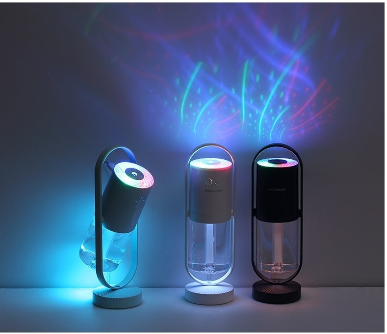 USB Air Humidifier With Projection Night Lights