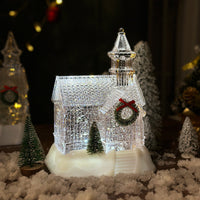 Eve Luminous Crystal House Christmas Gift