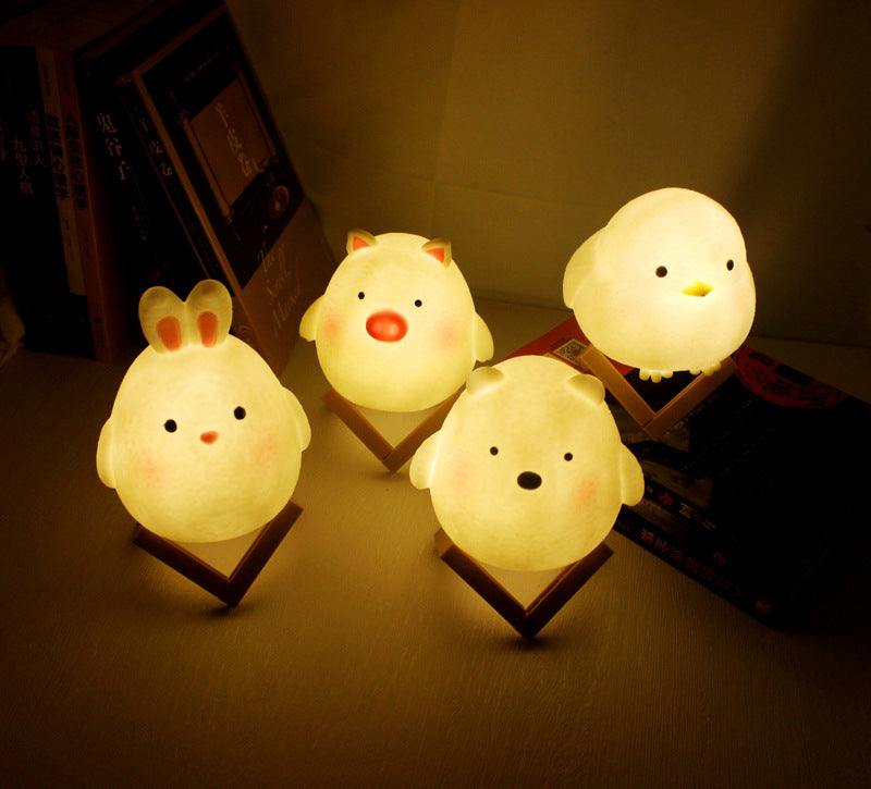 LED Rabbit Cartoon Night Light