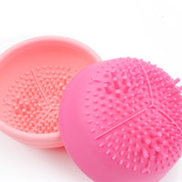 Electric makeup brush cleaner.