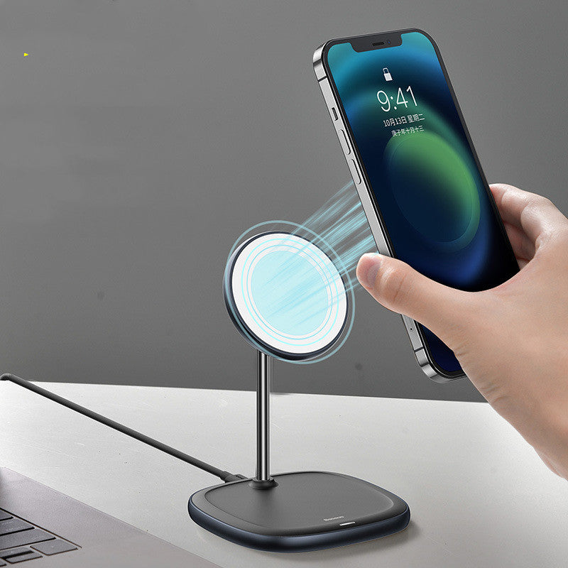 Swan Magnetic Wireless Charger Stand for Apple