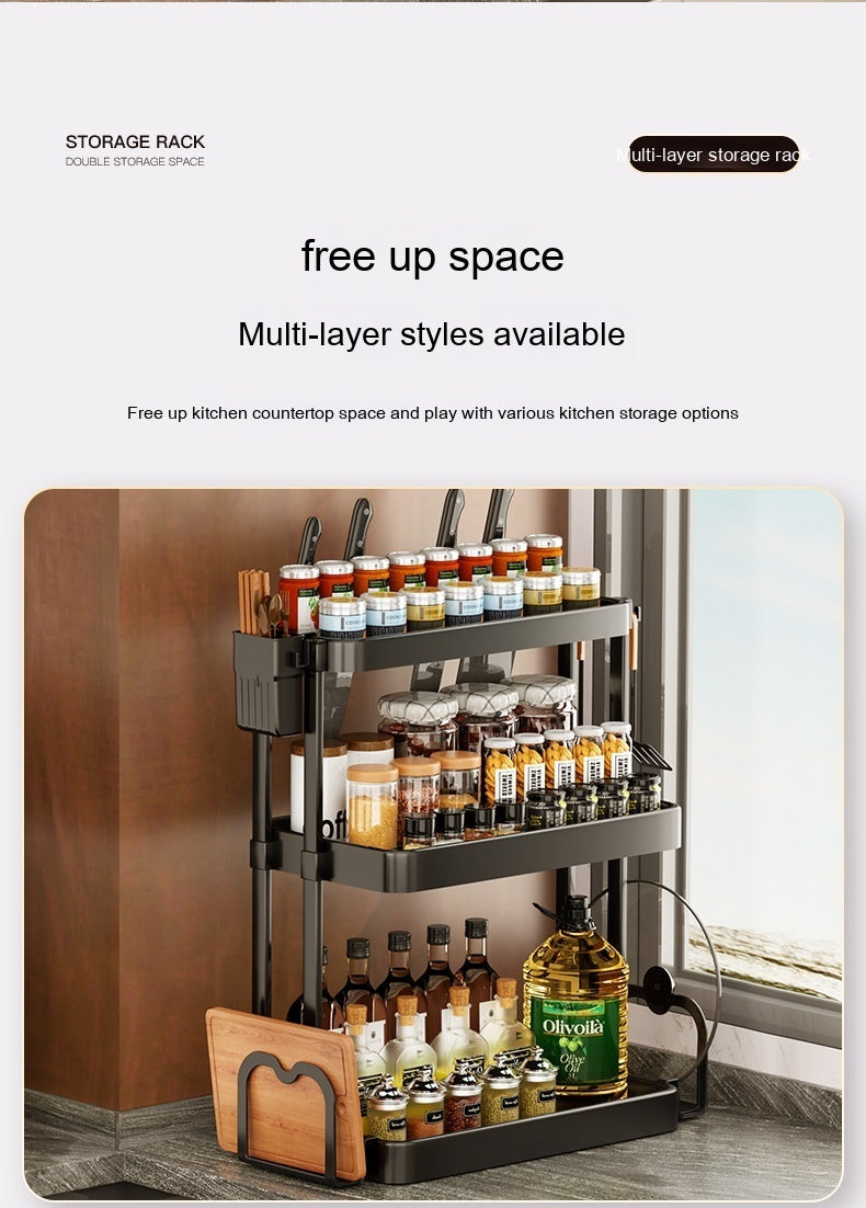 Multi-layer Storage for kitchen