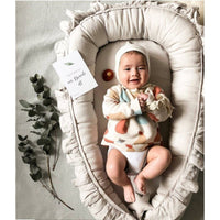 Lace Cotton Portable Baby Bed