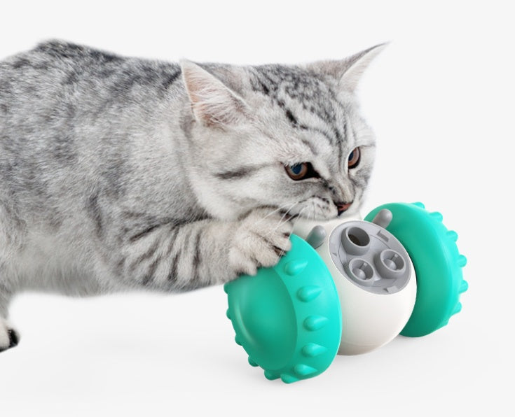 Interactive balance car toy for cats and dogs