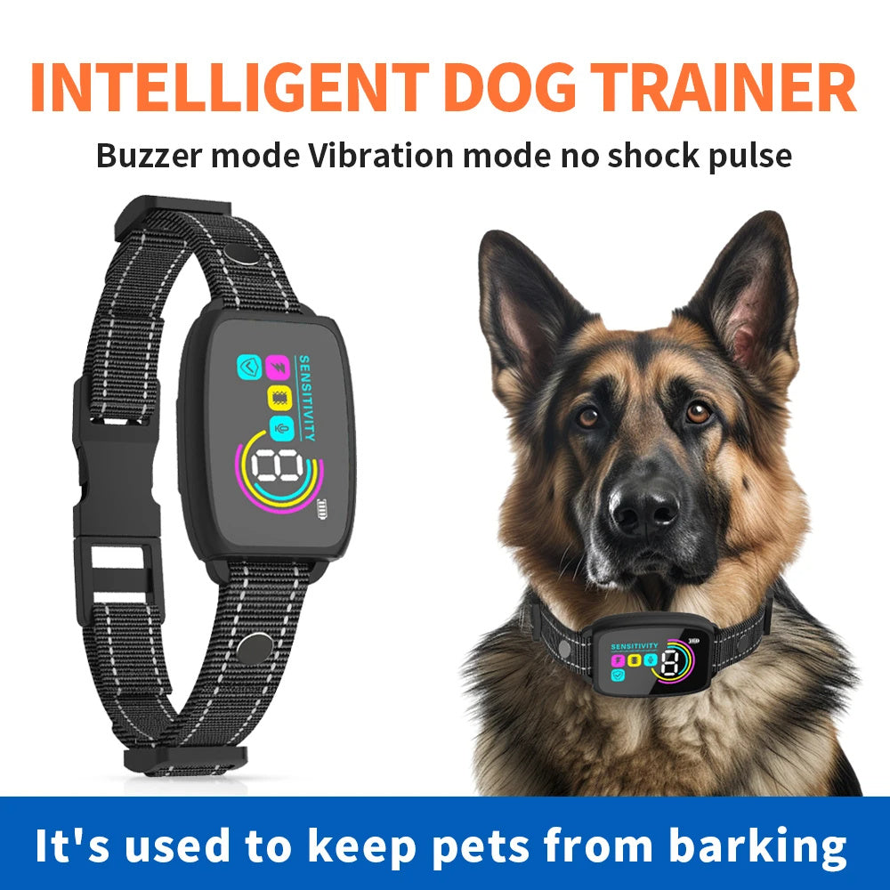 Smart Anti-Bark Rechargeable Dog Collar.