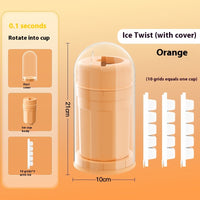 Rotating Ice Cube Tray with Cover