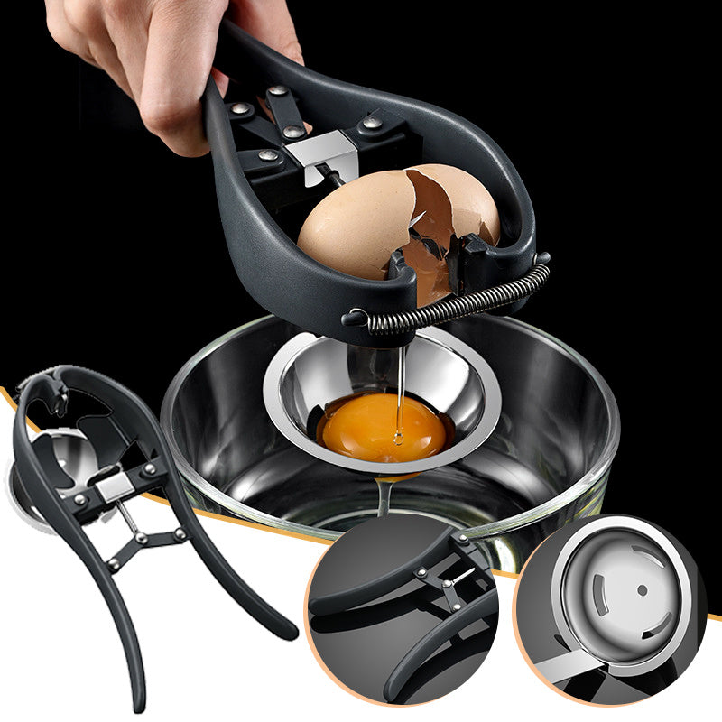 Stainless Steel Egg Opener & Separator.